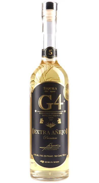 G4 Extra 5 Year Old Anejo Tequila