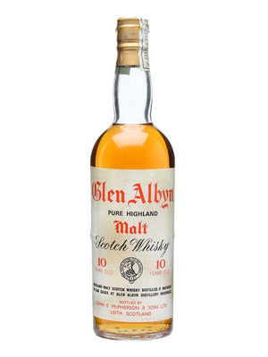 Glen Albyn 10 Year Old Bot.1970s Highland Single Malt Scotch Whisky | 700ML at CaskCartel.com