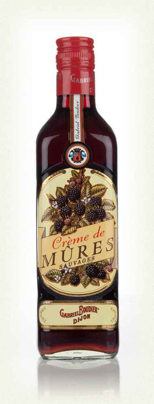 Gabriel Boudier Crème de Mures Sauvages (Wild Blackberry) French Liqueur | 500ML at CaskCartel.com