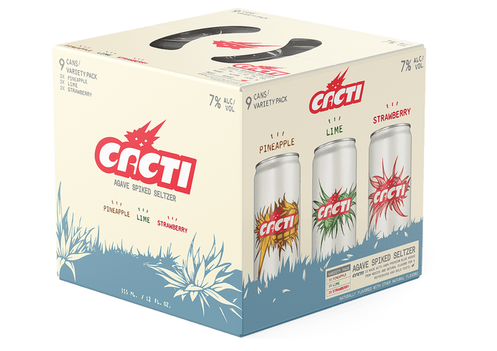 Travis Scott | Cacti Variety Pack - Agave Spiked Seltzer