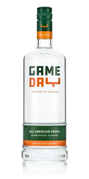 GameDay Orange & Green Vodka at CaskCartel.com