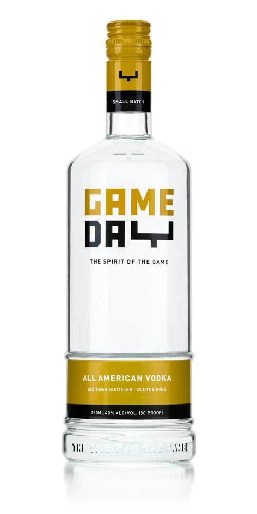 GameDay Black & Gold Vodka