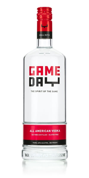 GameDay Red & Black Vodka at CaskCartel.com