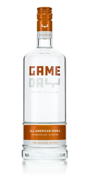 GameDay Orange & White Vodka at CaskCartel.com