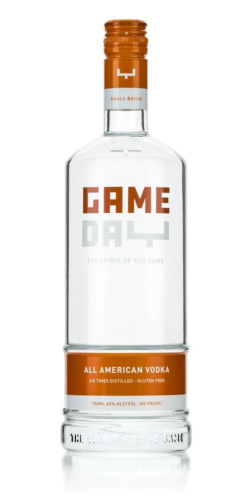 GameDay Orange & White Vodka
