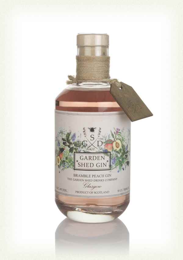 Garden Shed Bramble Peach Scotch Gin | 500ML at CaskCartel.com
