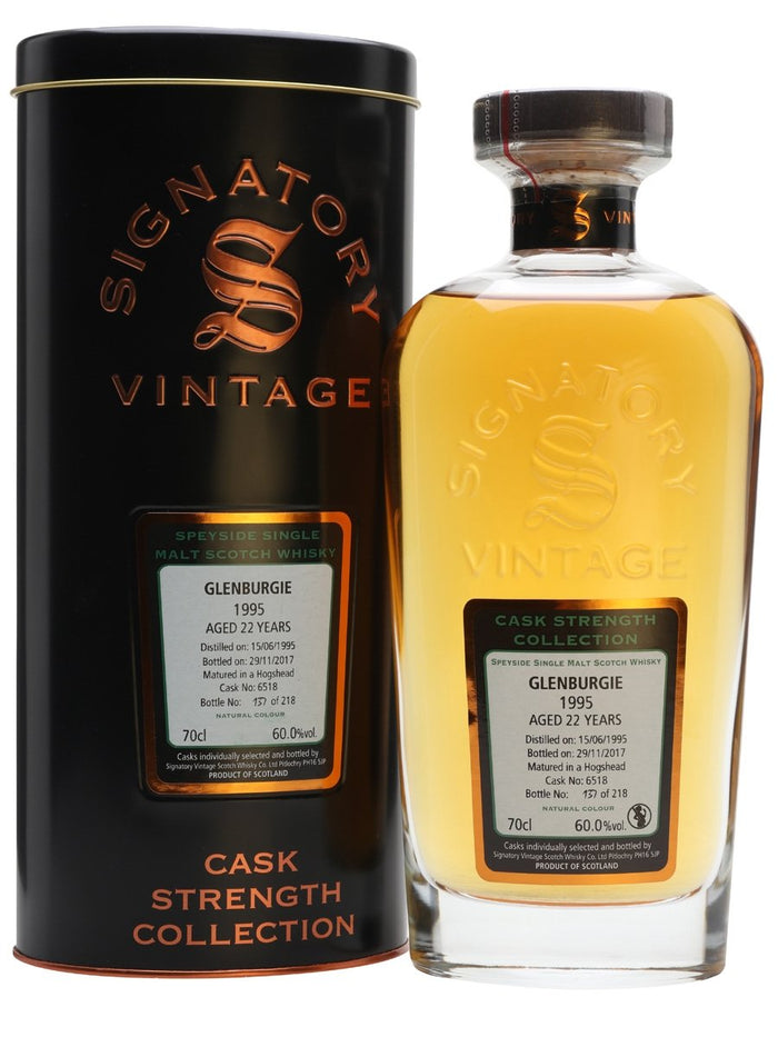 Glenburgie 1995 22 Year Old Signatory Speyside Single Malt Scotch Whisky | 700ML