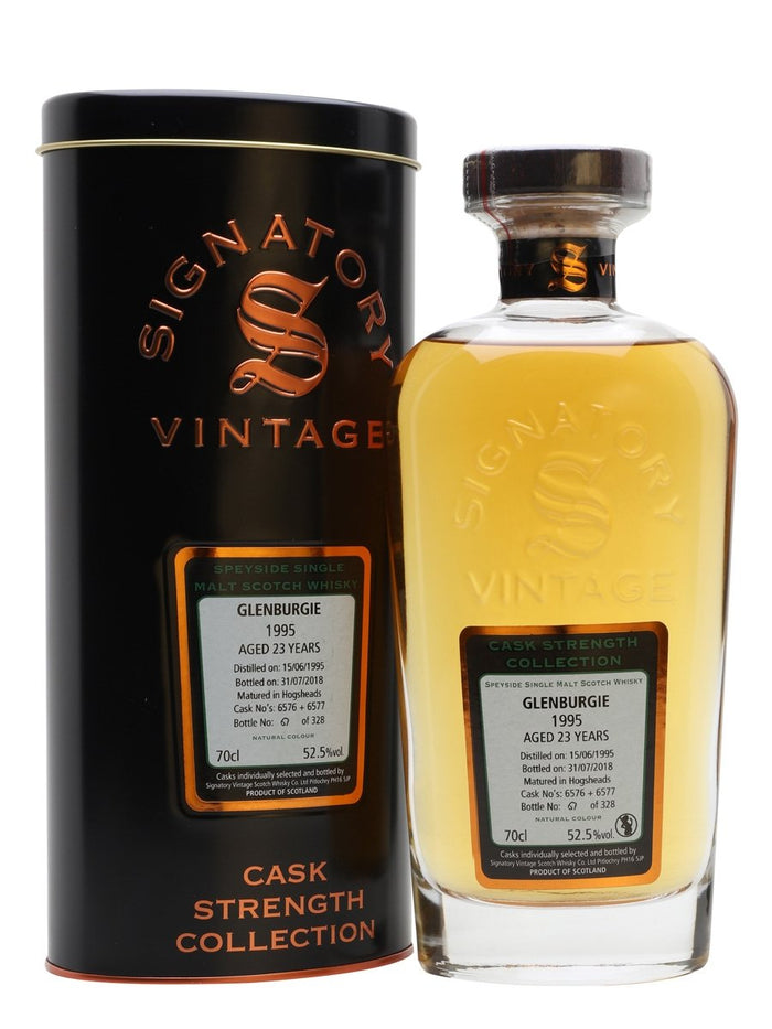 Glenburgie 1995 23 Year Old Signatory Speyside Single Malt Scotch Whisky | 700ML