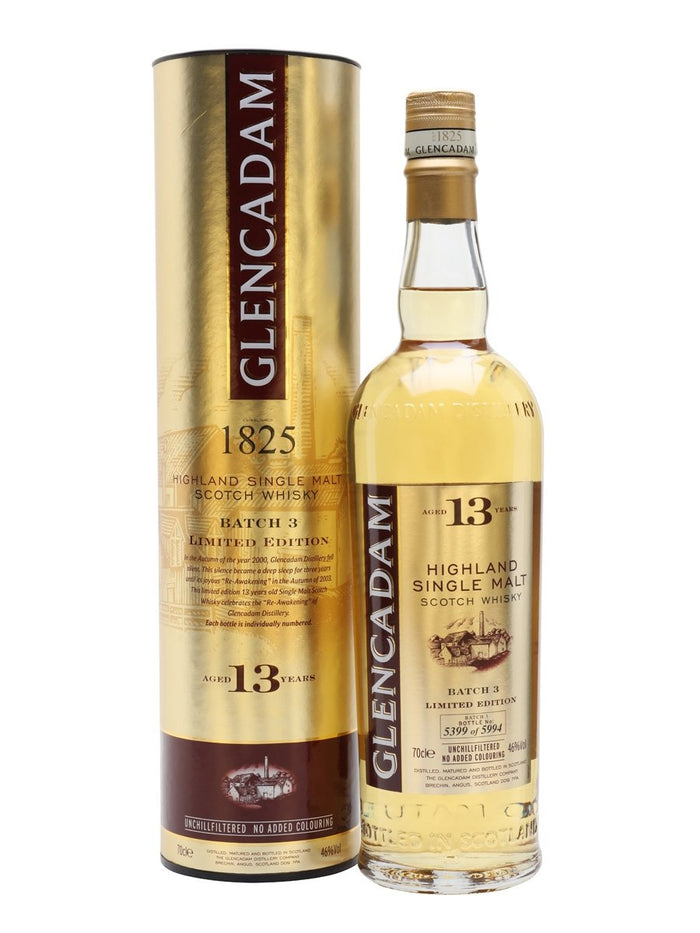 Glencadam 13 Year Old Batch 3 Highland Single Malt Scotch Whisky | 700ML
