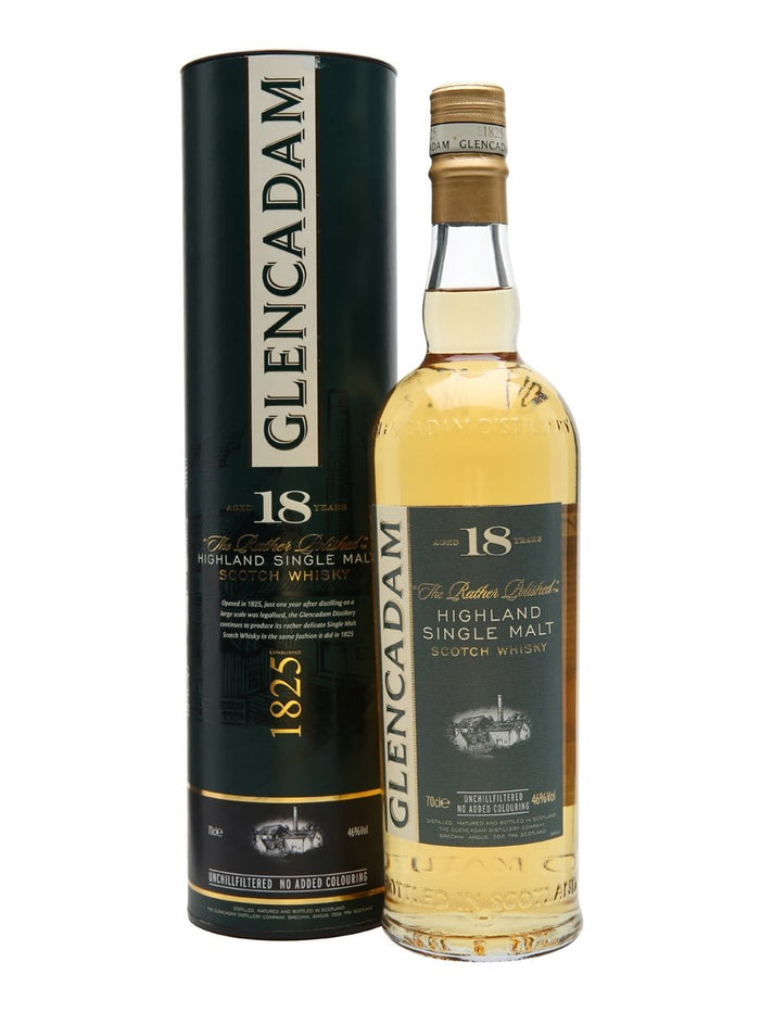 Glencadam 18 Year Old Highland Single Malt Scotch Whisky | 700ML