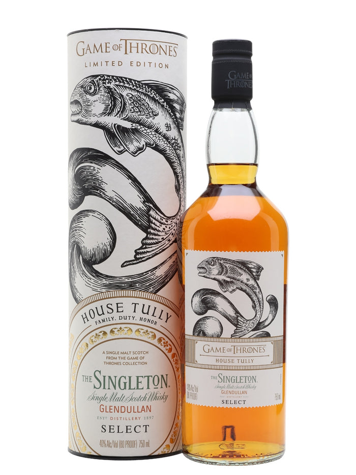 Singleton Glendullan Reserve Game of Thrones House Tully Speyside Single Malt Scotch Whisky | 700ML