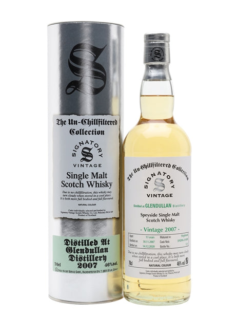 Glendullan 13 Year Old (D.2007, B.2020) Signatory Vintage Scotch Whisky | 700ML at CaskCartel.com