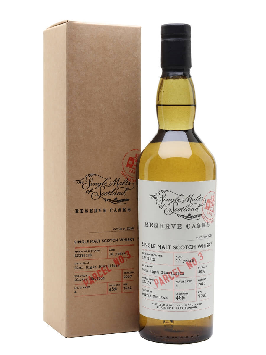 Glen Elgin Single Malts Of Scotland Reserve Cask Parcel #3 2007 12 Year Old Whisky | 700ML at CaskCartel.com