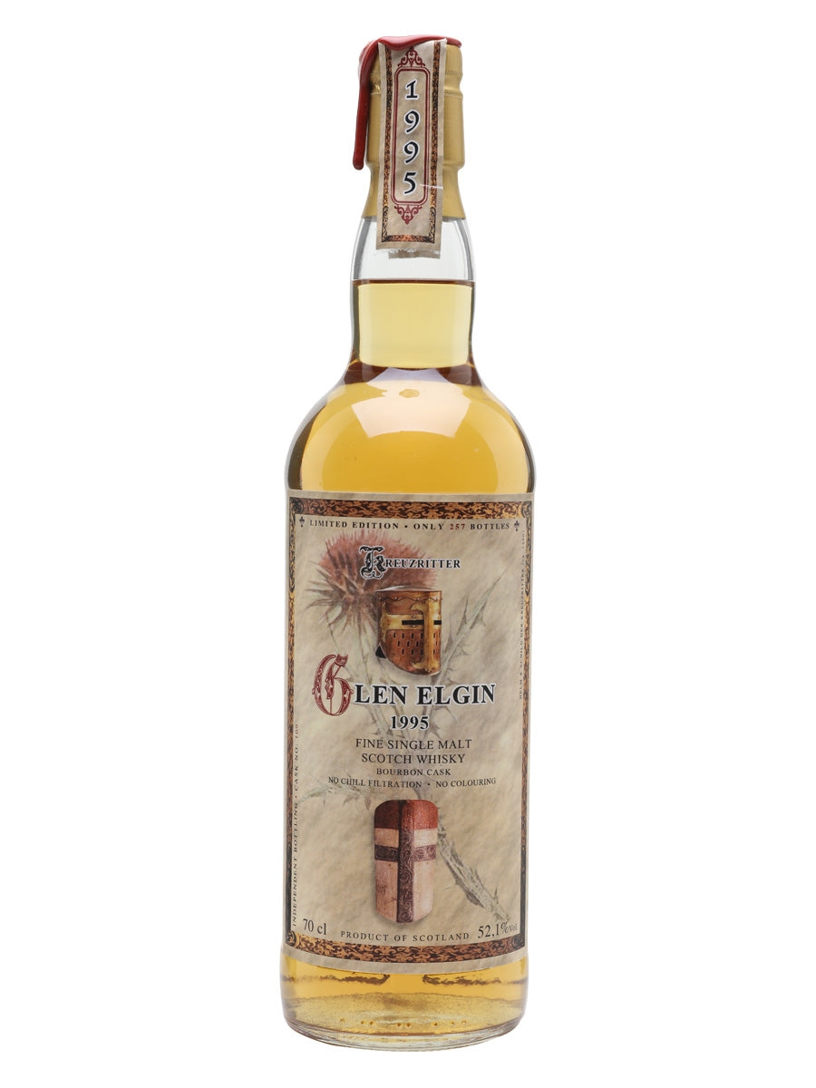 Glen Elgin 1995 22 Year Old Kreuzritter Speyside Single Malt Scotch Whisky | 700ML at CaskCartel.com