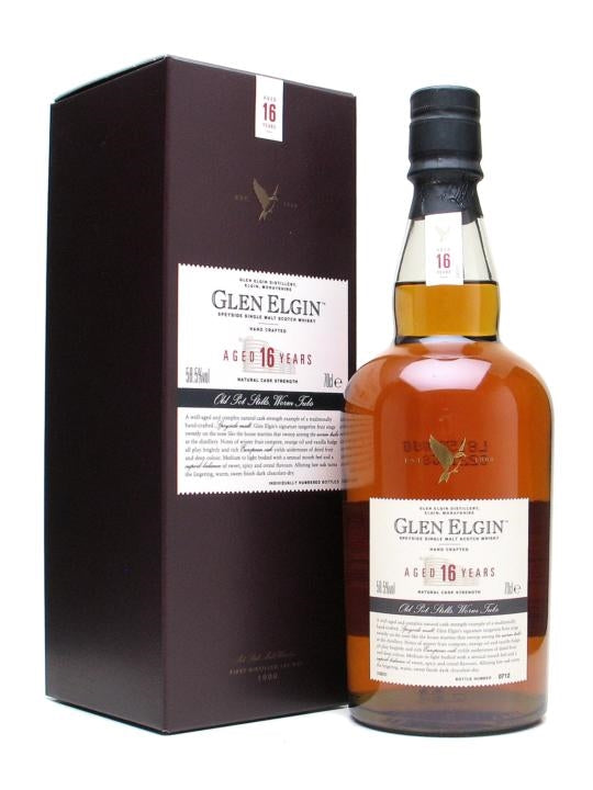 Glen Elgin 16 Year Old Cask Strength (Bottled 2008) Scotch Whisky | 700ML