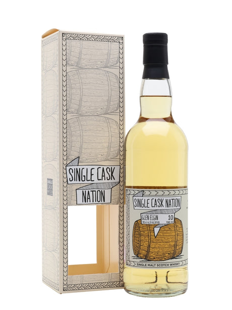 Glen Elgin 2010 10 Year Old Single Cask Nation Speyside Single Malt Scotch Whisky | 700ML at CaskCartel.com