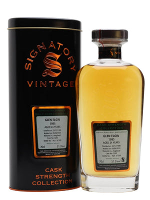 Glen Elgin 24 Year Old (D.1995, B.2020) Signatory Vintage Scotch Whisky | 700ML at CaskCartel.com