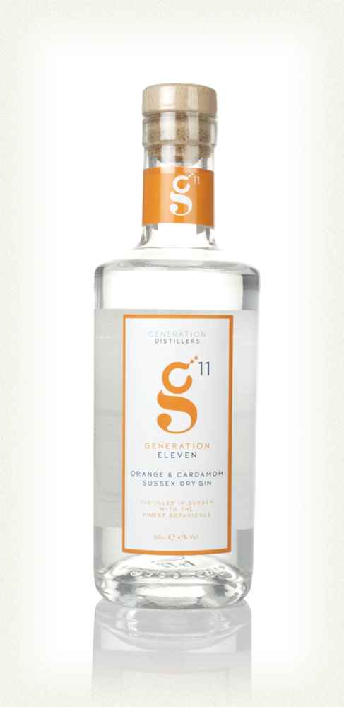 Generation 11 Orange & Cardamom English Gin | 500ML