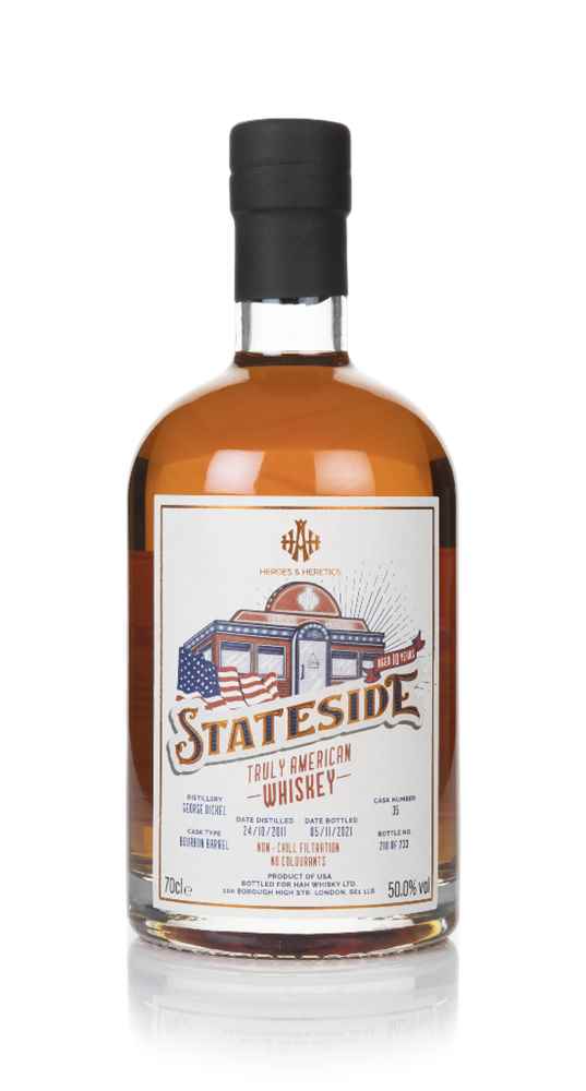 George Dickel 10 Year Old 2011 (cask 35) - Stateside (Heroes & Heretics) American Whiskey | 700ML at CaskCartel.com