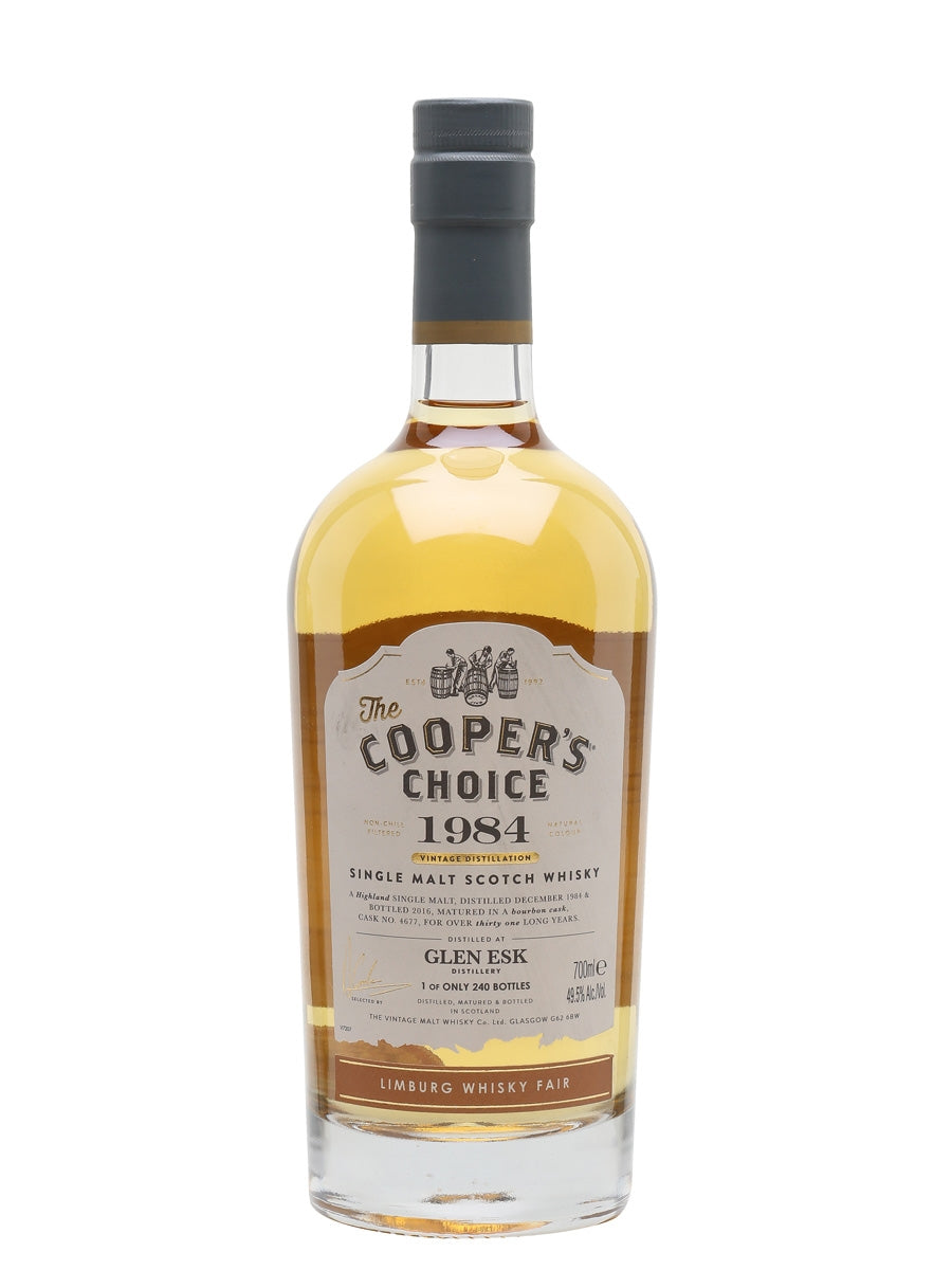 BUY] Glen Esk 1984 31 Year Old Cooper's Choice Highland Single Malt Scotch  Whisky | 700ML at CaskCartel.com