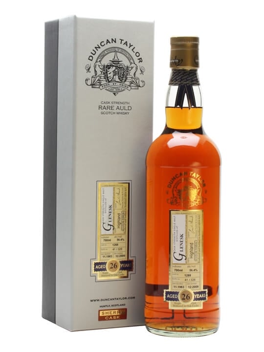 Glenesk 26 Year Old (D.1983 B.2009) Sherry Cask, Duncan Taylor Scotch Whisky | 700ML at CaskCartel.com