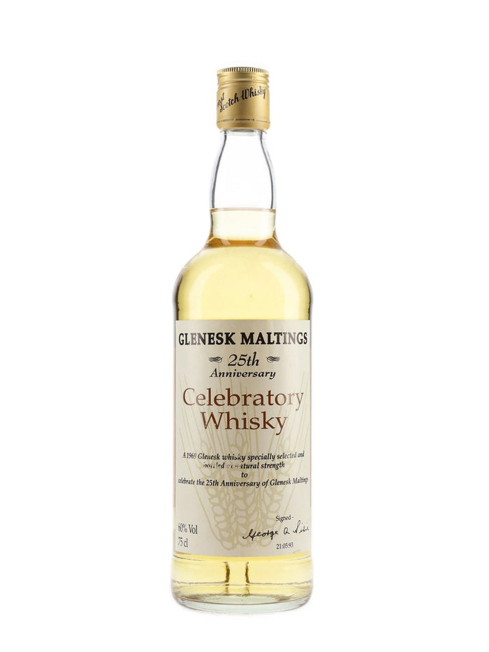 Glenesk Maltings 1969 25th Anniversary of Glenesk Maltings Highland Single Malt Scotch Whisky
