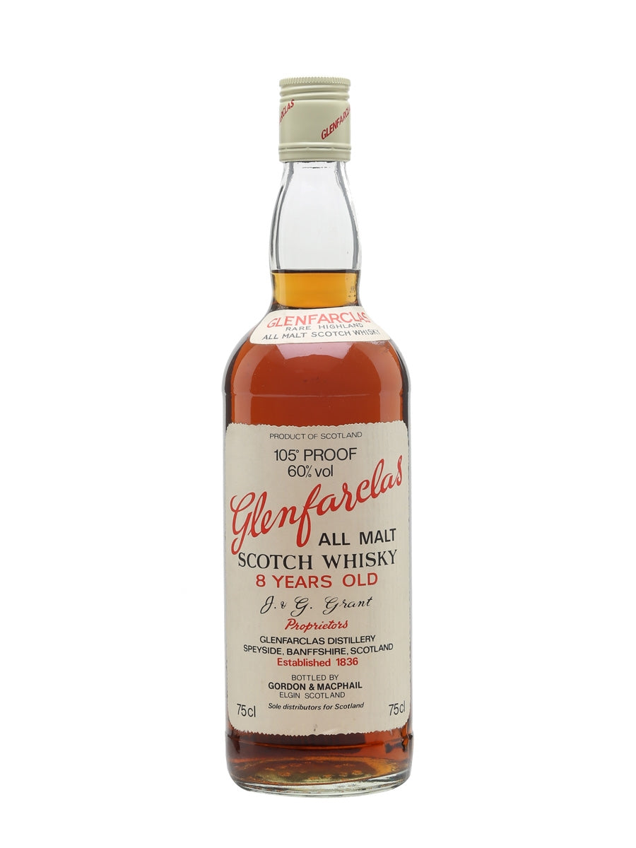 Glenfarclas 8 Year Old Bot.1980s G&M Speyside Single Malt Scotch Whisky | 700ML at CaskCartel.com