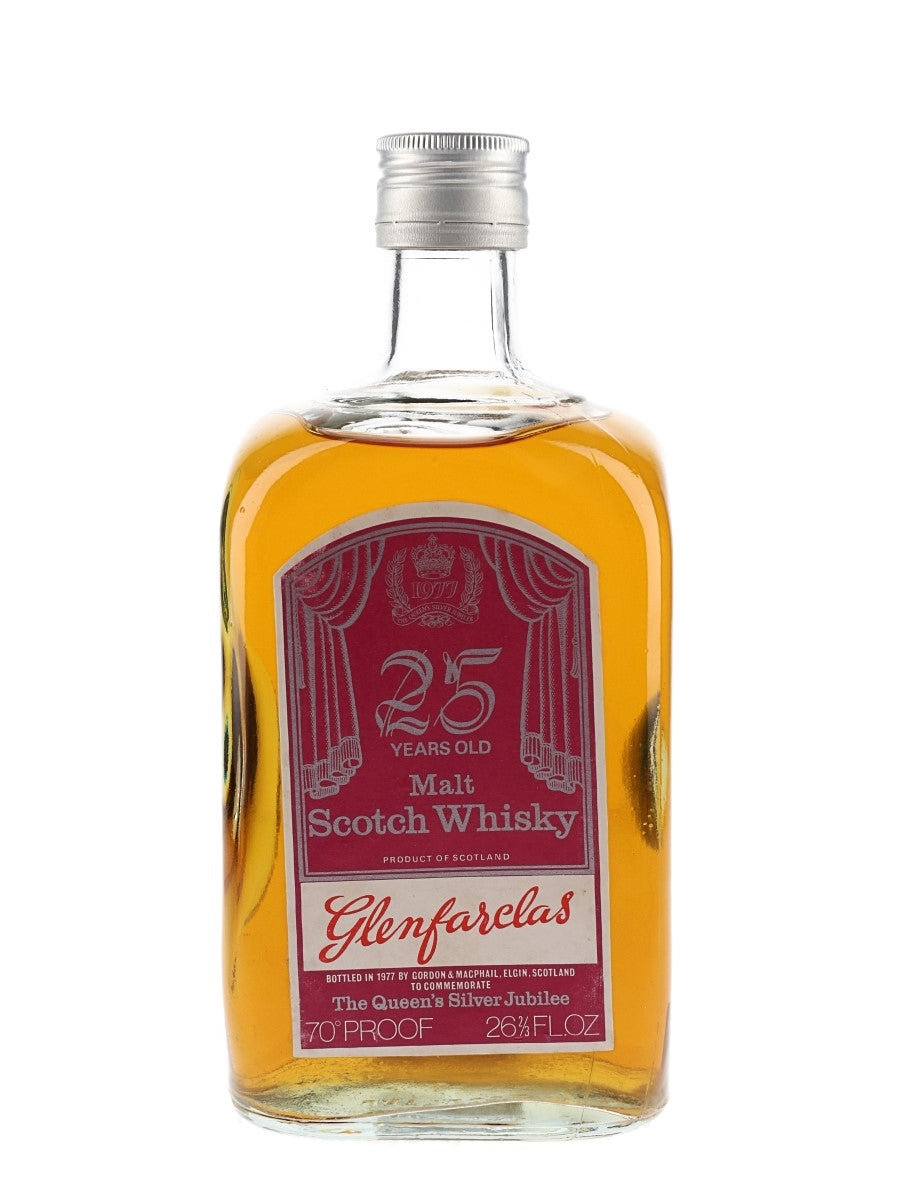Glenfarclas 25 Year Old Bot.1977 Silver Jubilee Speyside Single Malt Scotch Whisky | 700ML at CaskCartel.com