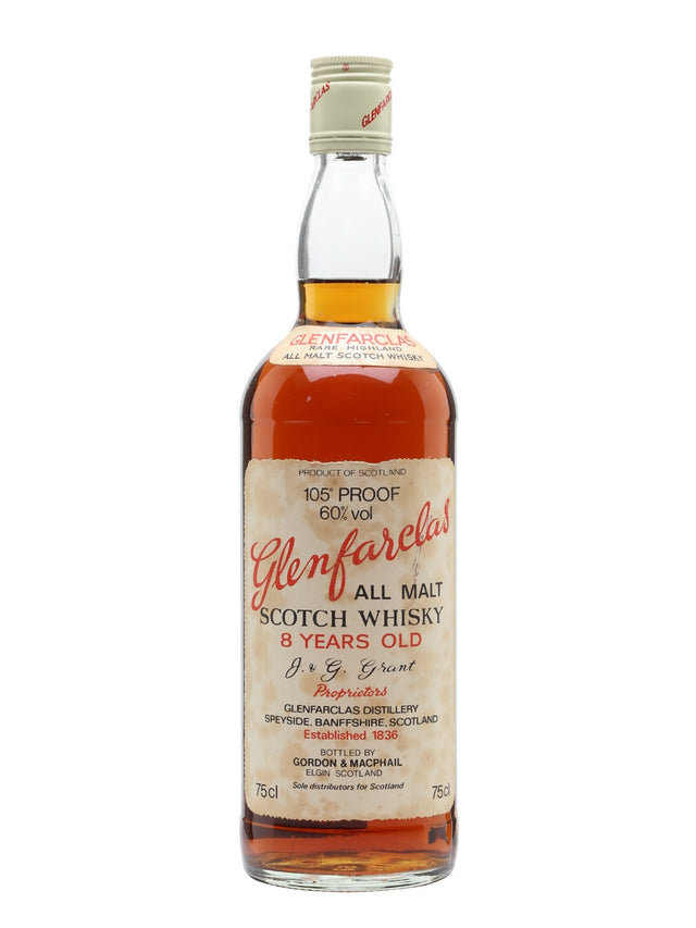 Glenfarclas 8 Year Old 105' Proof Bot.1970s Speyside Single Malt Scotch Whisky | 700ML at CaskCartel.com