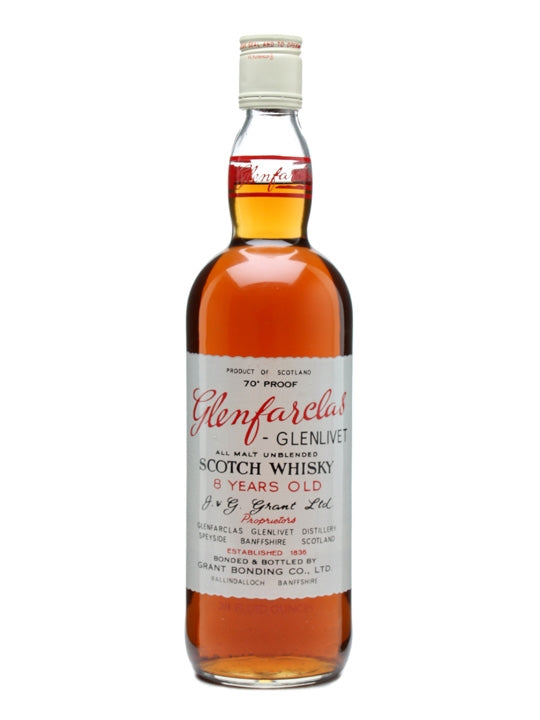 Glenfarclas-Glenlivet 8 Year Old Bot.1966 Speyside Single Malt Scotch Whisky | 700ML at CaskCartel.com