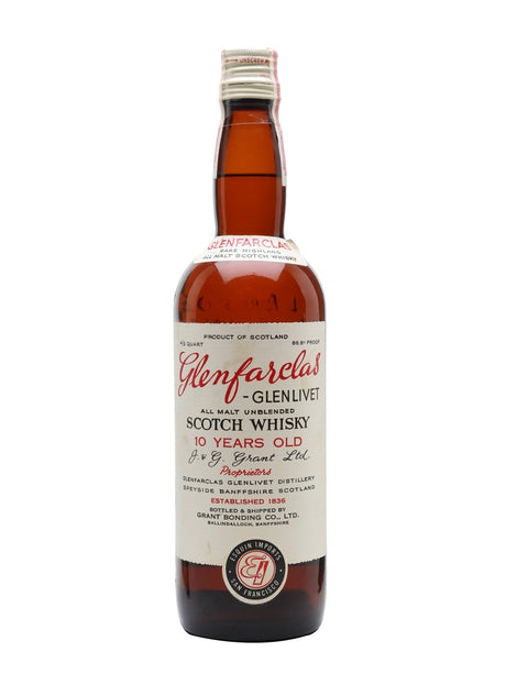 Glenfarclas 10 Year Old Bot.1960s Speyside Single Malt Scotch Whisky | 700ML at CaskCartel.com