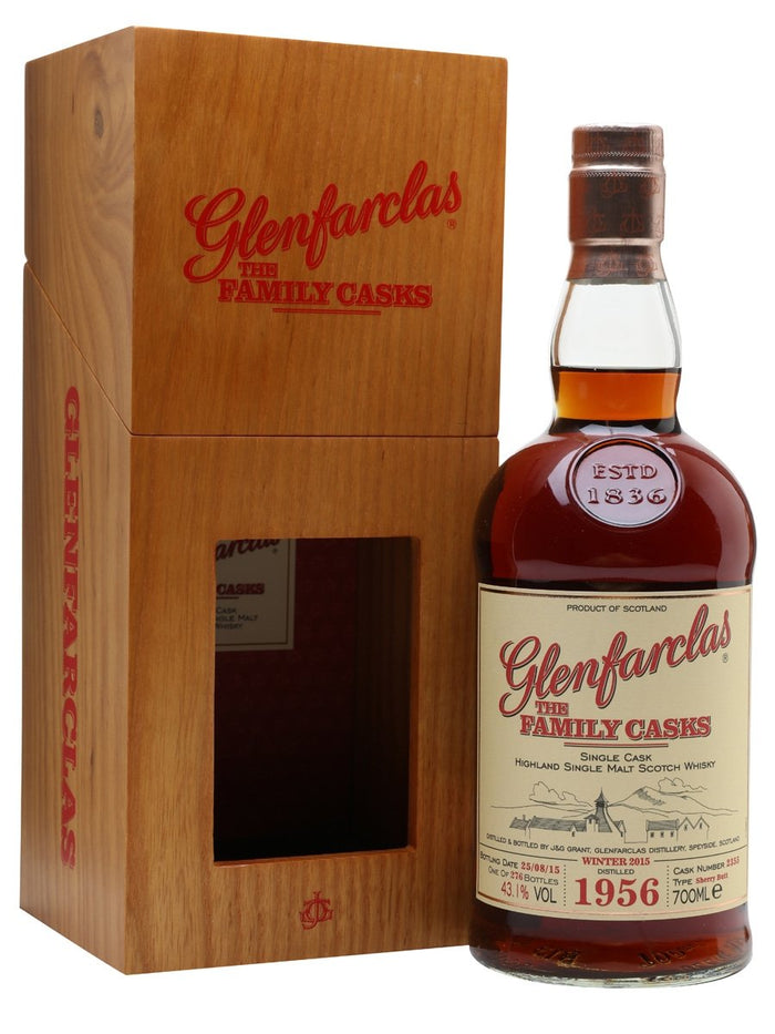 Glenfarclas 1956 Family Casks Cask #2355 Speyside Single Malt Scotch Whisky | 700ML