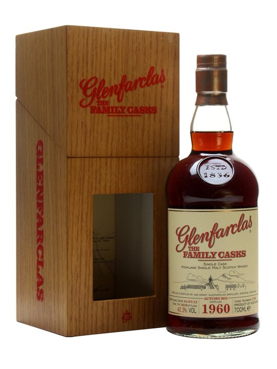 Glenfarclas 1960 Family Casks A13 Sherry Cask Speyside Single Malt Scotch Whisky | 700ML at CaskCartel.com