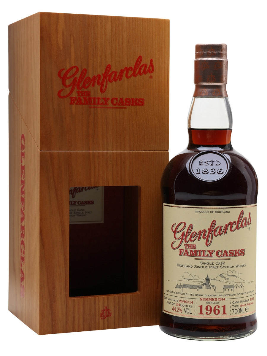 Glenfarclas 1961 Family Casks Cask 3054 Speyside Single Malt Scotch Whisky | 700ML at CaskCartel.com