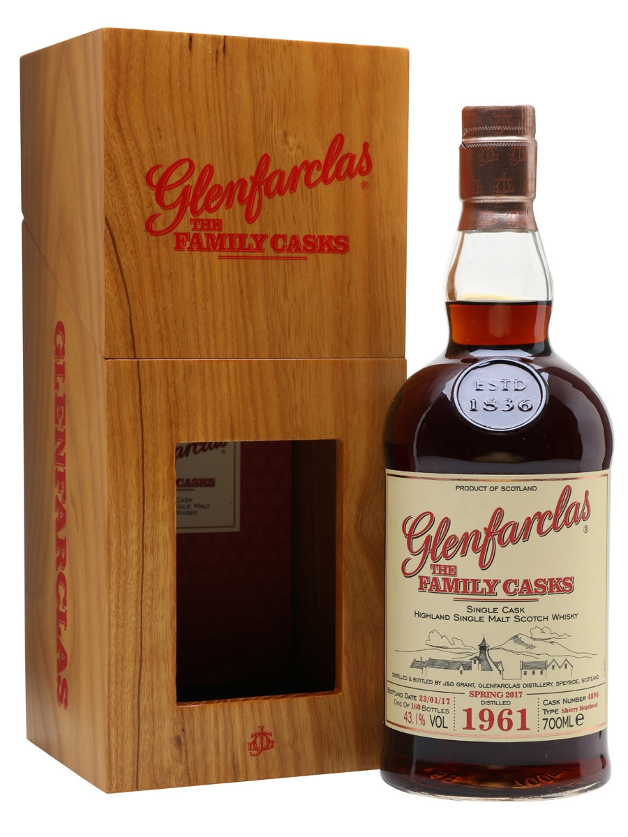 Glenfarclas 1961 Family Casks Cask #4896 Speyside Single Malt Scotch Whisky | 700ML at CaskCartel.com