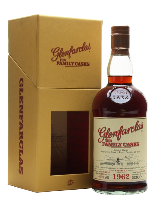 Glenfarclas 1962 Family Casks Sherry Hogshead #3247 Speyside Single Malt Scotch Whisky | 700ML at CaskCartel.com