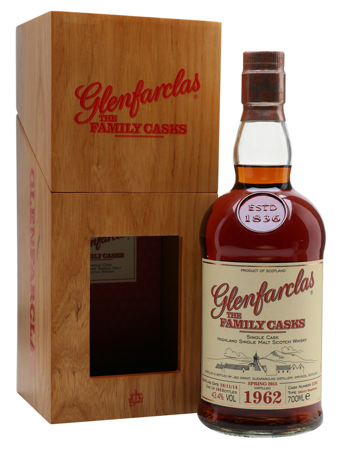 Glenfarclas 1962 Family Casks SP15 #3246 Speyside Single Malt Scotch Whisky | 700ML