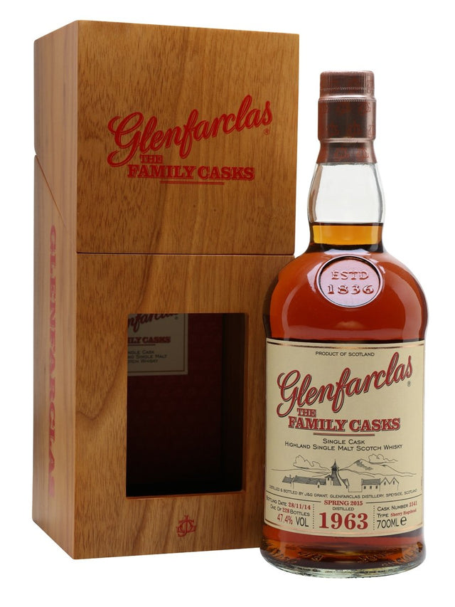 Glenfarclas 1963 Family Casks SP15 #3541 Speyside Single Malt Scotch Whisky | 700ML at CaskCartel.com