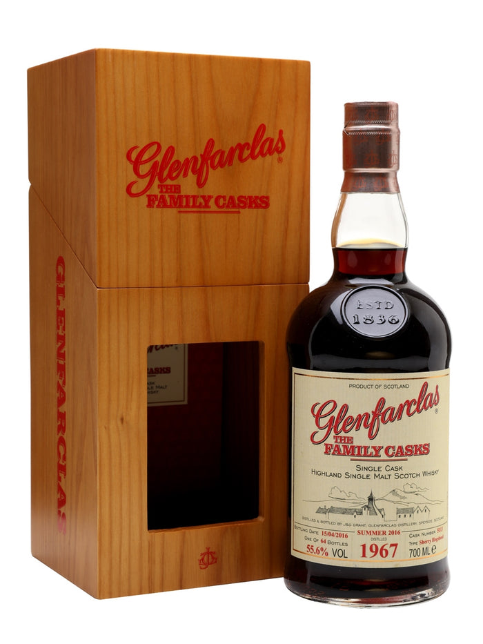 Glenfarclas 1967 Family Casks Cask #5113 Speyside Single Malt Scotch Whisky | 700ML