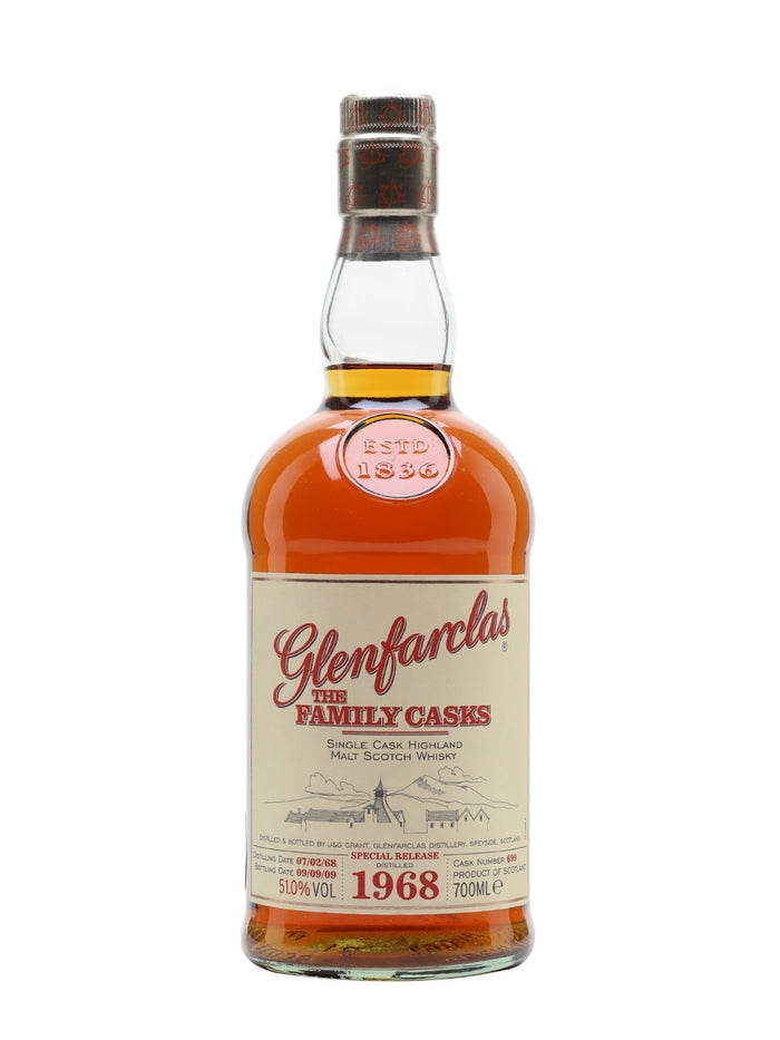 Glenfarclas 1968 41 Year Old Lindores 5th Anniversary Speyside Single Malt Scotch Whisky | 700ML