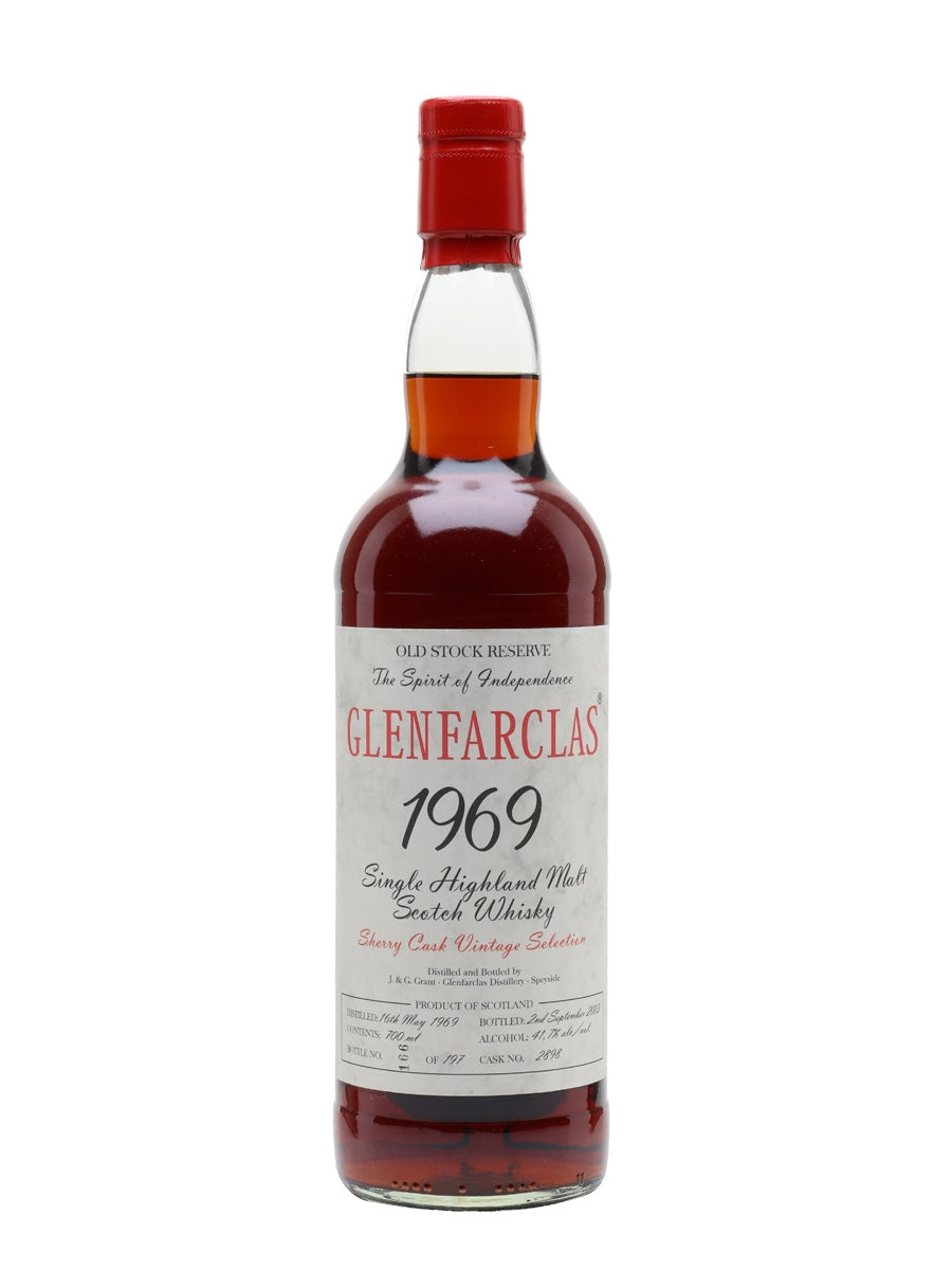 Glenfarclas 1969 34 Year Old Old Stock Reserve Speyside Single Malt Scotch Whisky | 700ML at CaskCartel.com