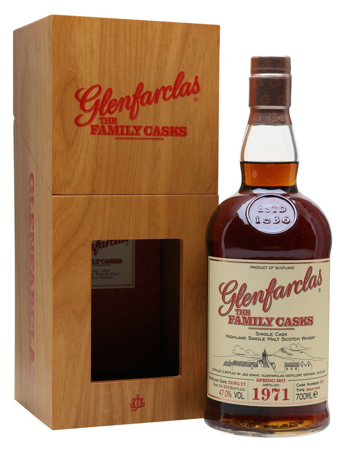 Glenfarclas 1971 Family Casks Cask #151 Speyside Single Malt Scotch Whisky | 700ML