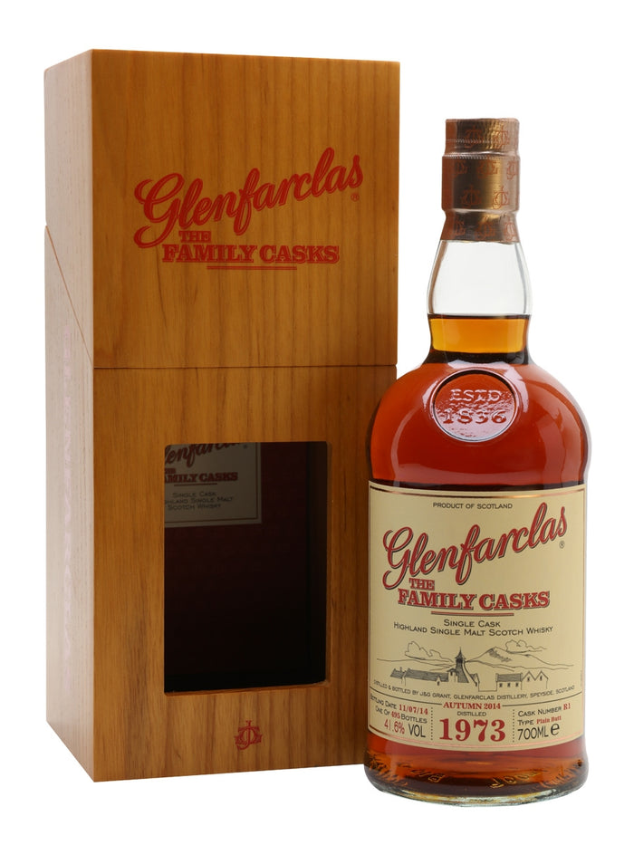 Glenfarclas 1973 Family Casks 2014 Cask #R1 Speyside Single Malt Scotch Whisky | 700ML