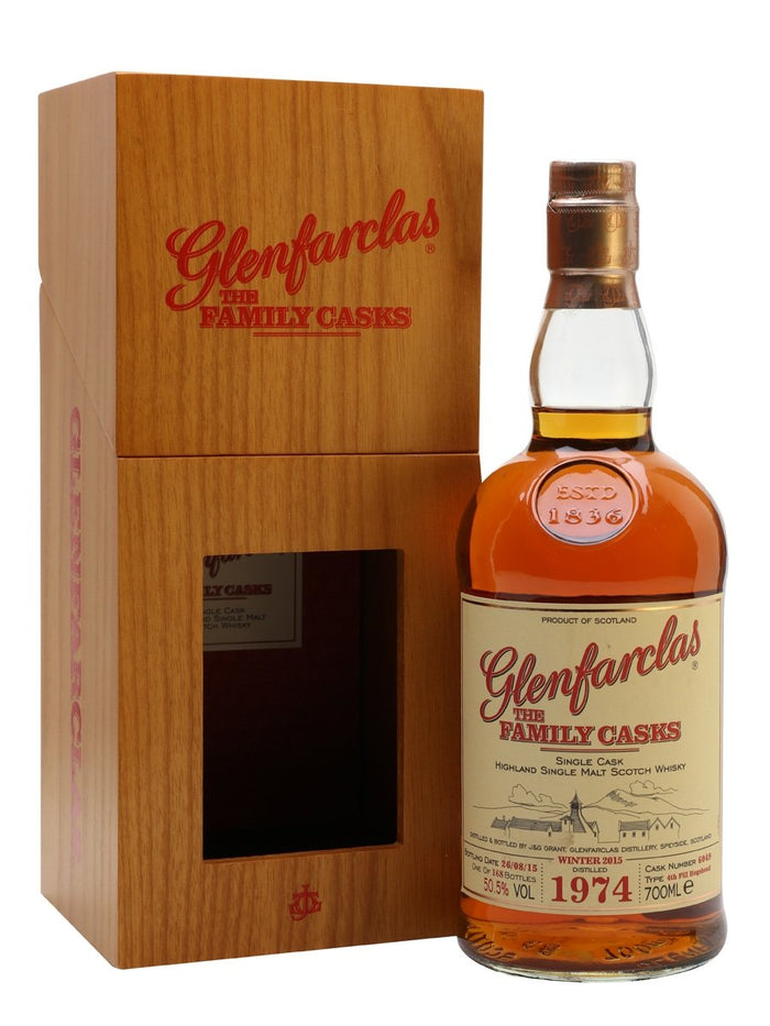 Glenfarclas 1974 Family Casks W15 #6049 Speyside Single Malt Scotch Whisky | 700ML