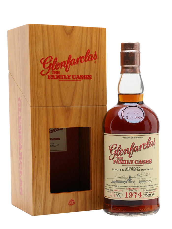 Glenfarclas 1974 Family Casks Cask #5787 Spring 2017 Speyside Single Malt Scotch Whisky | 700ML