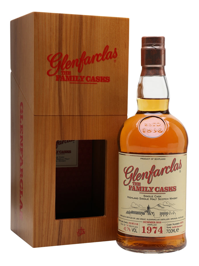 Glenfarclas 1974 Family Casks S15 #4076 Speyside Single Malt Scotch Whisky | 700ML