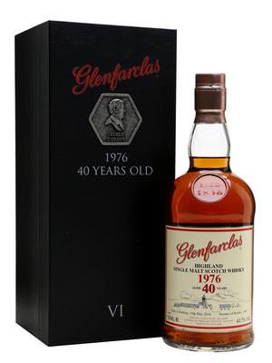 Glenfarclas 1976 40 Year Old Old VI Speyside Single Malt Scotch Whisky - CaskCartel.com