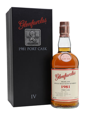 Glenfarclas 1981 35 Year Old Port Cask IV Speyside Single Malt Scotch Whisky - CaskCartel.com