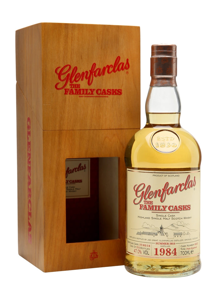 Glenfarclas 1984 Family Casks S14 Cask #6032 Speyside Single Malt Scotch Whisky | 700ML