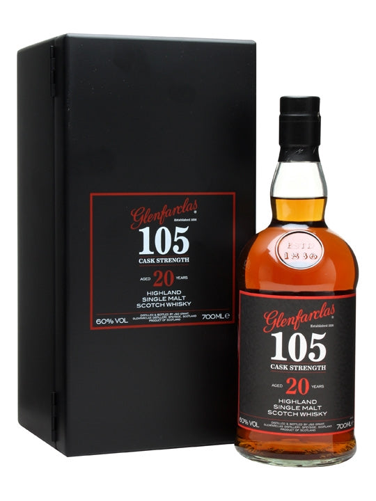 Glenfarclas 105 20 Year Old Speyside Single Malt Scotch Whisky | 700ML